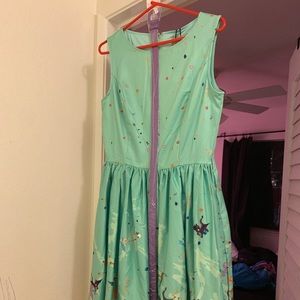 Lindy Bop Audrey Green Baby Dragon UK 12/US 8